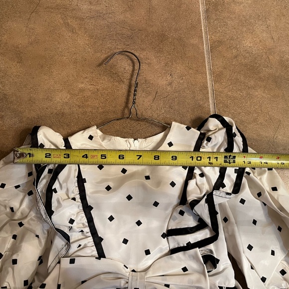 Ruffle polka dot dress - Picture 4 of 10